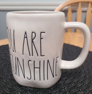 Rae Dunn "YOU ARE MY SUNSHINE" Trendy Popular Farmhouse Ceramic Coffee/Tea Mug